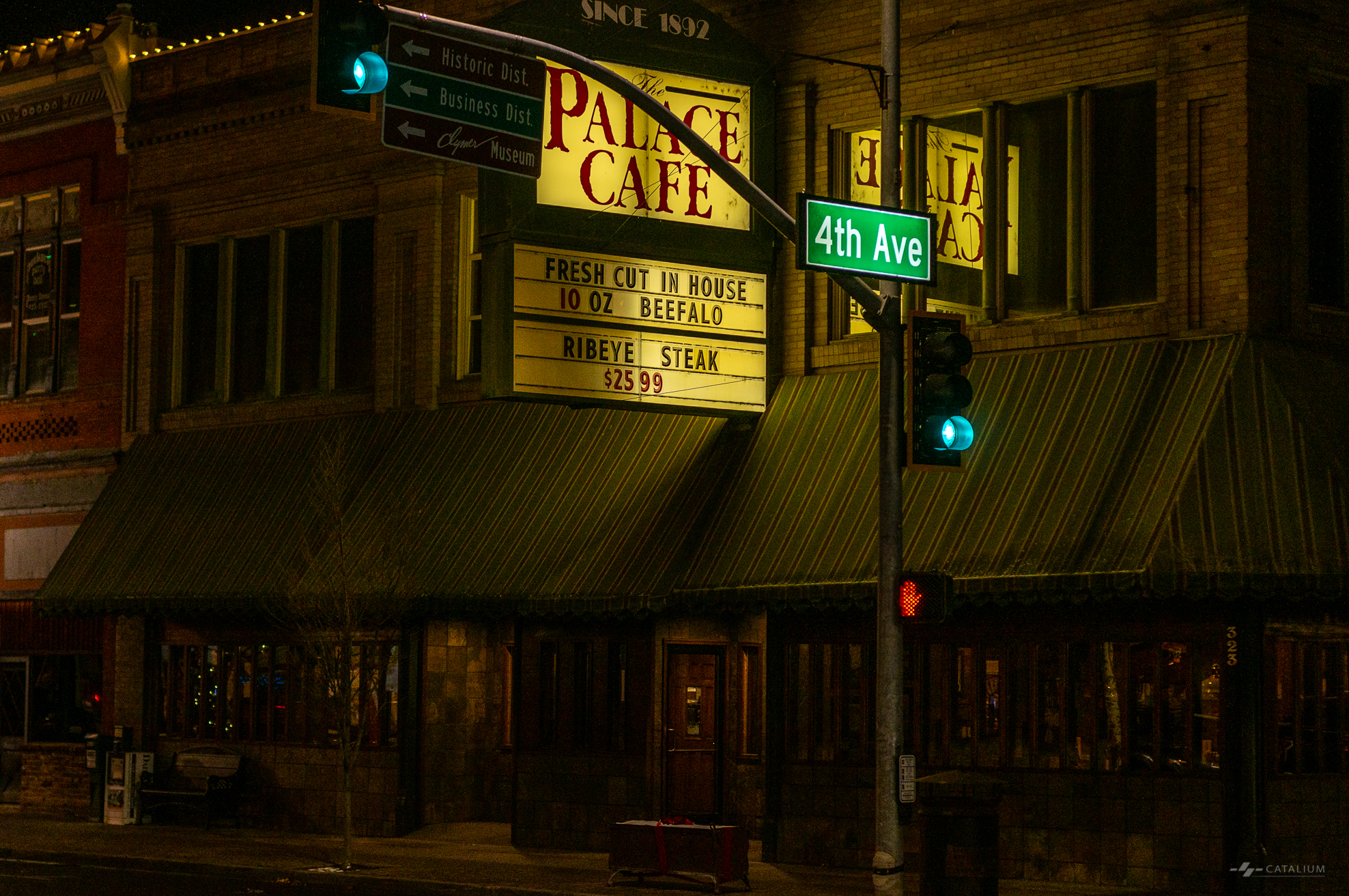 The Palace Cafe in Ellensburg, WA