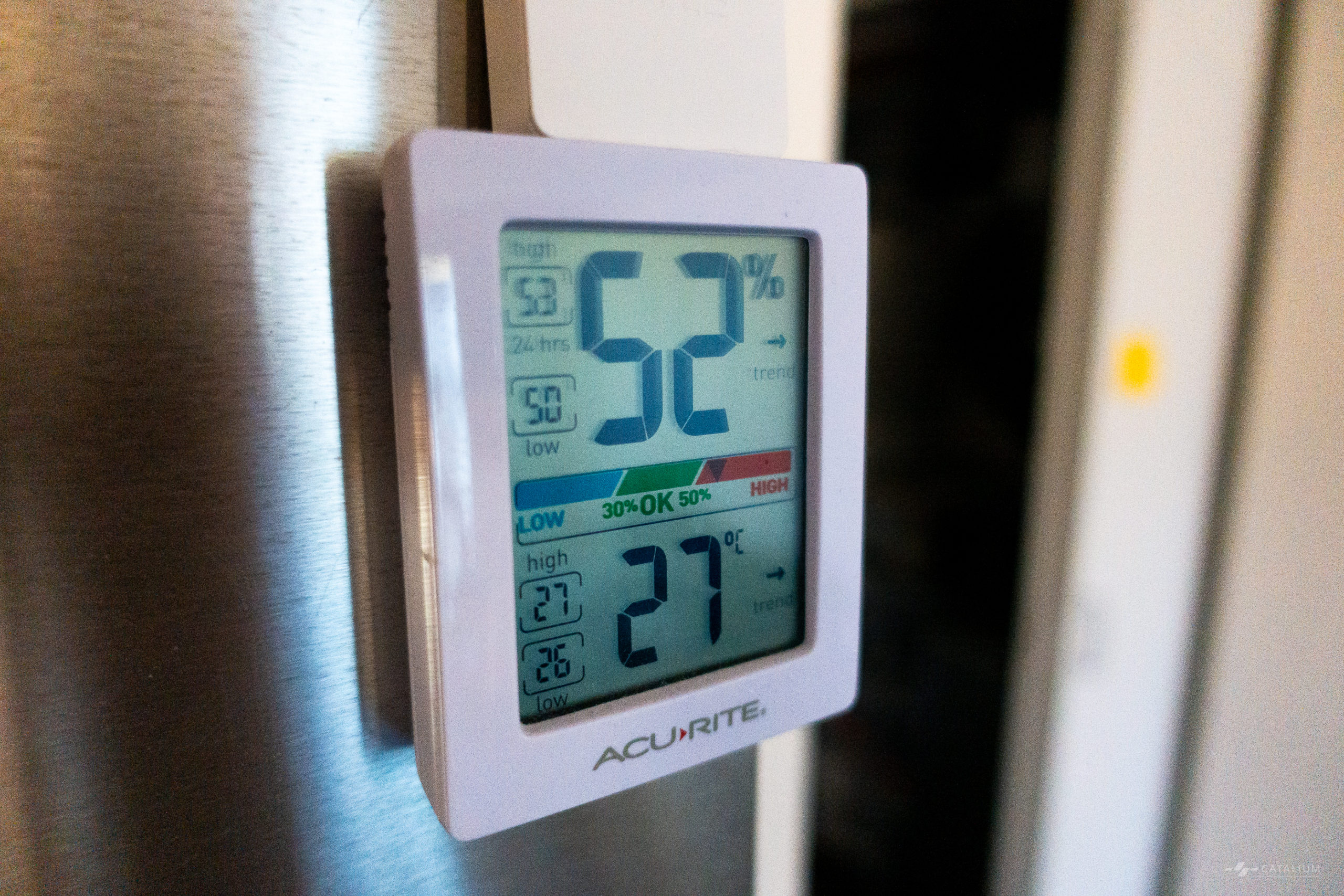 In the meantime, room temperature remained 27ºC / 80ºF